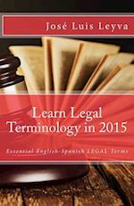 Learn Legal Terminology in 2015