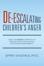 De-Escalating Children's Anger