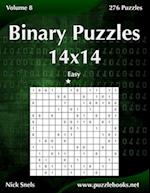 Binary Puzzles 14x14 - Easy - Volume 8 - 276 Puzzles