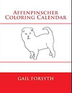 Affenpinscher Coloring Calendar