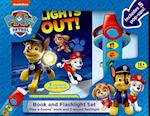 Nickelodeon PAW Patrol: Lights Out! Book and 5-Sound Flashlight Set