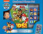Nickelodeon PAW Patrol: Calling All Pups Book and Phone Sound Book Set
