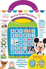 Disney Baby: My First Smart Pad Library Electronic Activity Pad and 8-Book Library Sound Book Set