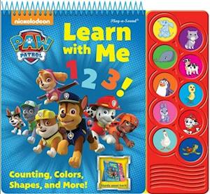 Nickelodeon PAW Patrol: Learn with Me 123! Counting, Colors, Shapes, and More! Sound Book