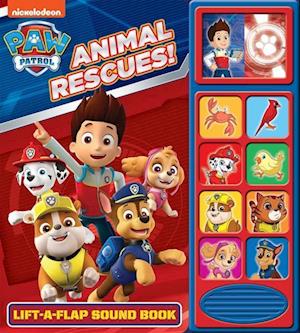 Nickelodeon PAW Patrol: Animal Rescues! Lift-a-Flap Sound Book