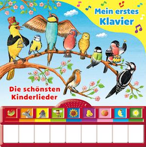 Singst du mit? Die schönsten Kinderlieder - Mein erstes Klavier - Kinderbuch mit Klaviertastatur, 9 Kinderlieder, Vor- und Nachspielfunktion, Pappbilderbuch ab 3 Jahren