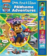 Nickelodeon PAW Patrol: PAWsome Adventures Look, Find & Listen Sound Book