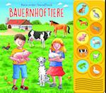 Bauernhoftiere - Interaktives Pappbilderbuch mit 10 lustigen Geräuschen für Kinder ab 3 Jahren