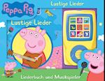 Peppa Pig - Lustige Lieder - Liederbuch und Musikspieler - Pappbilderbuch mit 15 beliebten Kinderliedern