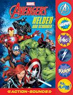 Marvel Avengers - Helden und Schurken - Action-Soundbuch mit 6 Geräuschen und 4 Comicgeschichten für Kinder ab 6 Jahren