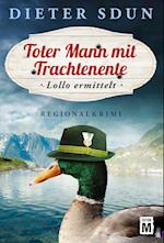 Toter Mann mit Trachtenente