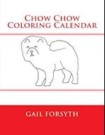 Chow Chow Coloring Calendar