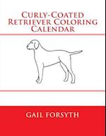 Curly-Coated Retriever Coloring Calendar