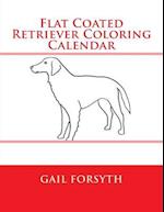 Flat Coated Retriever Coloring Calendar