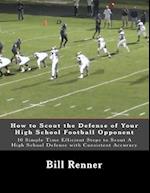 How to Scout the Defense of Your High School Football Opponent