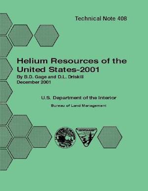 Helium Resources of the United States - 2001 Technical Note 408