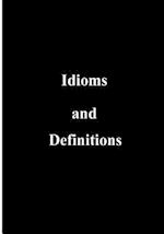 Idioms and Definitions