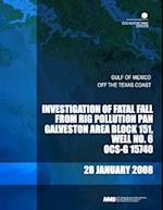 Investigation of Fatal Fall from Rig Pollution Pan Galveston Area Block 151, Well No.6 Ocs-G 15740