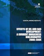 Coastal Marine Institute Effects of Oil and Gas Development