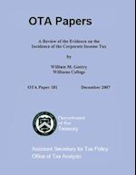 A Review of the Evidence on the Incidence of the Corporate Income Tax