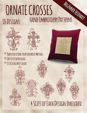 Ornate Crosses Hand Embroidery Patterns