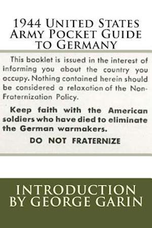 1944 United States Army Pocket Guide to Germany