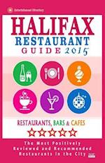 Halifax Restaurant Guide 2015