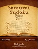 Samurai Sudoku Deluxe - Medium - Volume 7 - 255 Logic Puzzles