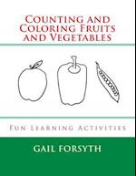 Counting and Coloring Fruits and Vegetables