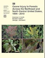 Ozone Injury to Forests Across the Northeast and North Central United States, 1994-2010