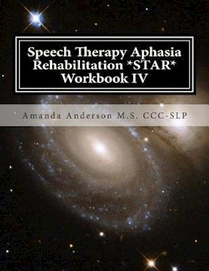 Speech Therapy Aphasia Rehabilitation *star* Workbook IV