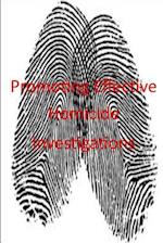 Promoting Effective Homicide Investigations