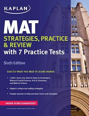 MAT STRATEGIES, PRACTICE & REVIEW