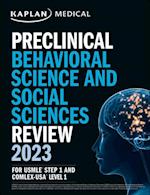 Preclinical Behavioral Science and Social Sciences Review 2023