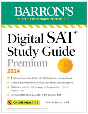 Digital SAT Study Guide Premium, 2024