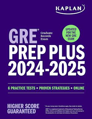 GRE Prep Plus 2024-2025 - Updated for the New GRE: 6 Practice Tests + Live Classes + Online Question Bank and Video Explanations