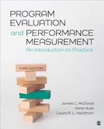 Program Evaluation and Performance Measurement