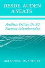 Desde Auden a Yeats