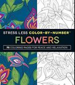 Stress Less Color-By-Number Flowers