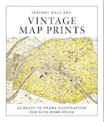 Instant Wall Art - Vintage Map Prints