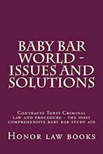 Baby Bar World - Issues and Solutions