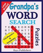 Grandpa's Word Search Puzzles (100 Puzzles for Hours of Challenging Fun)