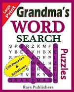 Grandma's Word Search Puzzles