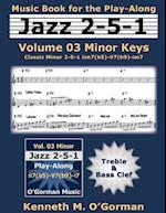 Jazz 2-5-1 Volume 03 Minor Keys