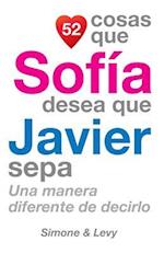 52 Cosas Que Sofia Desea Que Javier Sepa