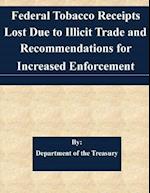 Federal Tobacco Receipts Lost Due to Illicit Trade and Recommendations for Increased Enforcement