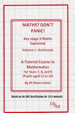 Maths? Don't Panic!