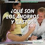 ¿Qué Son Los Ahorros Y Gastos? (What Are Saving and Spending?)