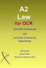 A2 Law for OCR Unit G153