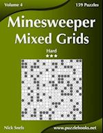 Minesweeper Mixed Grids - Hard - Volume 4 - 159 Logic Puzzles